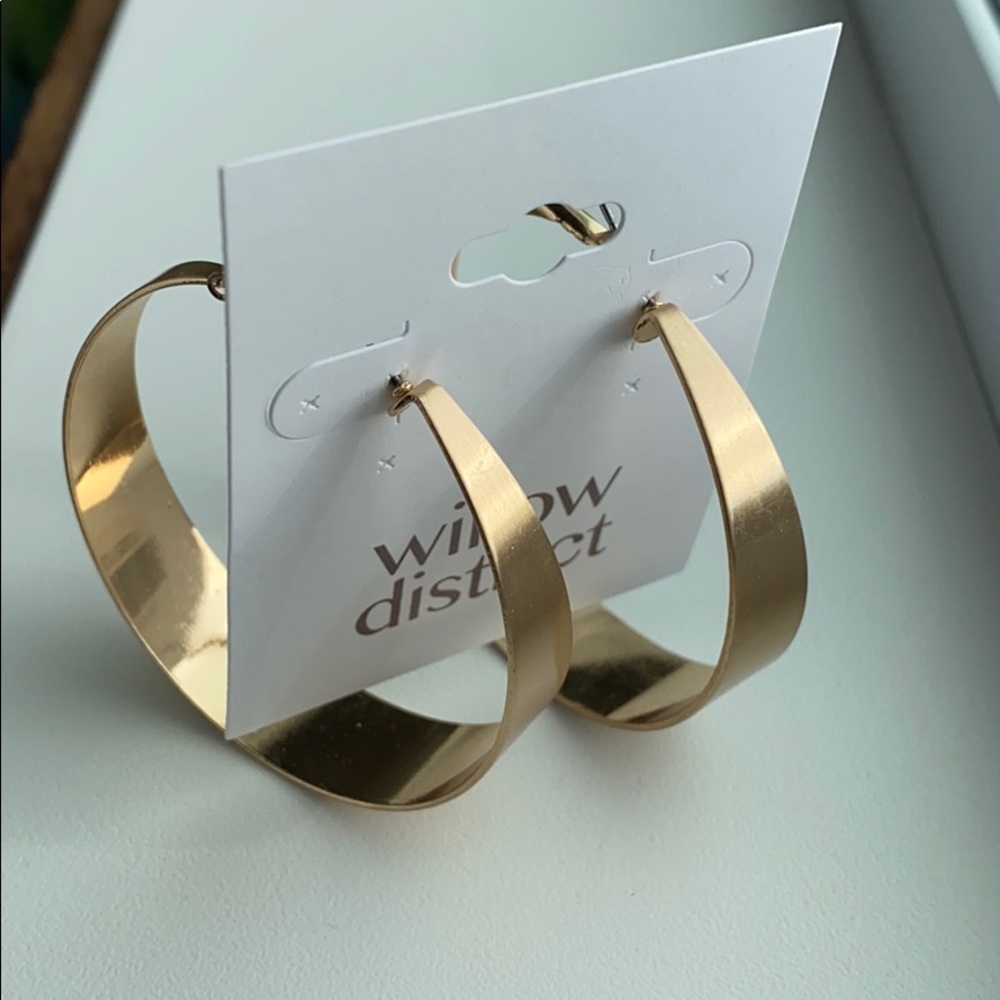 Gold Hoop Earrings
